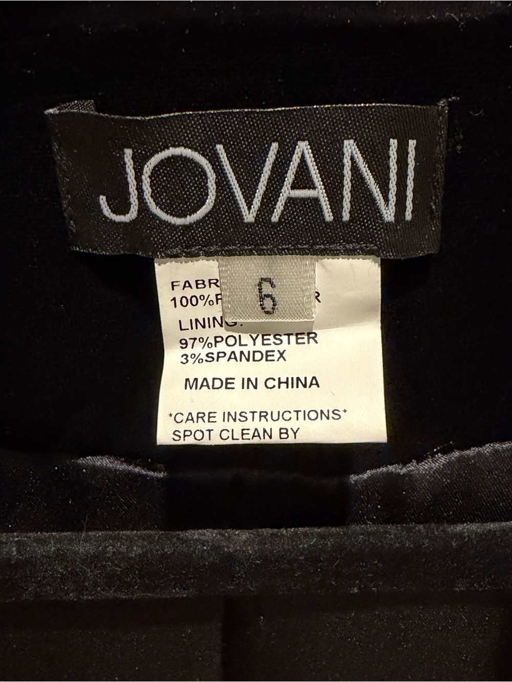 Jovani Black & White Sequined Houndstooth Blazer - Picture 4 of 10